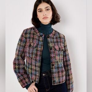 Rainbow Tweed Jacket